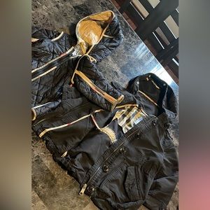2 in 1 toddler Burberry Jacket